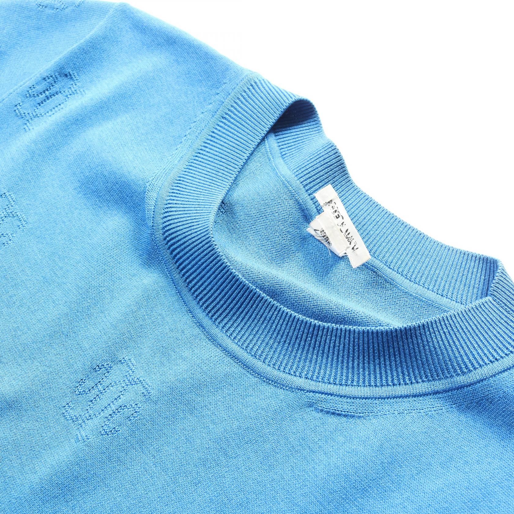 Hermes Dress Blue Silk 16-7712
