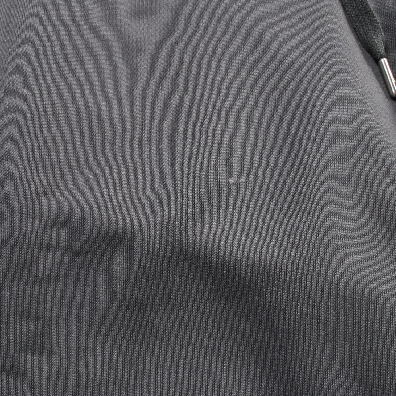 Hermes Crude Cell Hoodie Gray Cotton