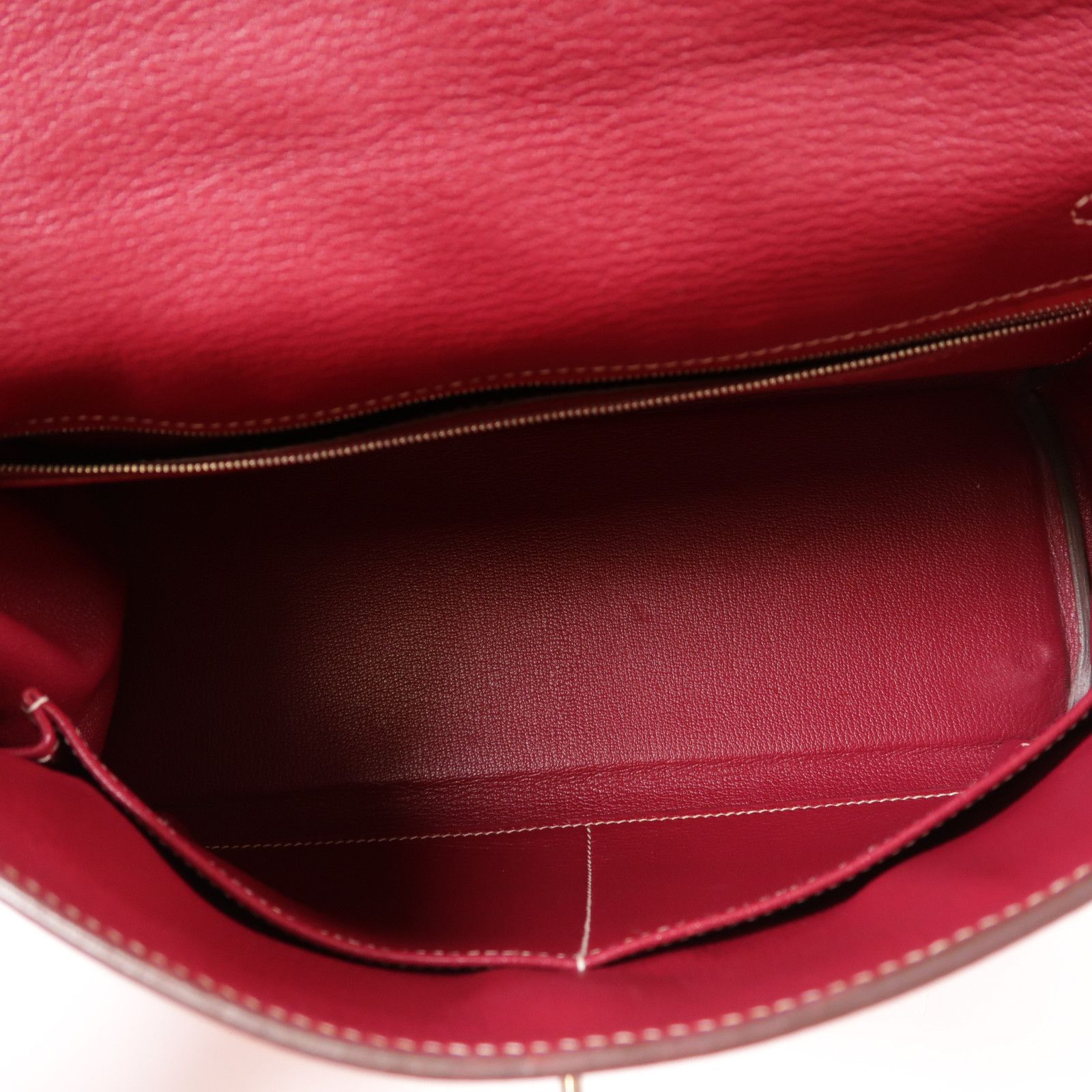 Hermes Epsom Leather Kelly 32 Silver Hand-turn Shoulder Bag Rose Tyrien 2way Shoulder Bag Rose Tyrien Pink Rose Tyriem E