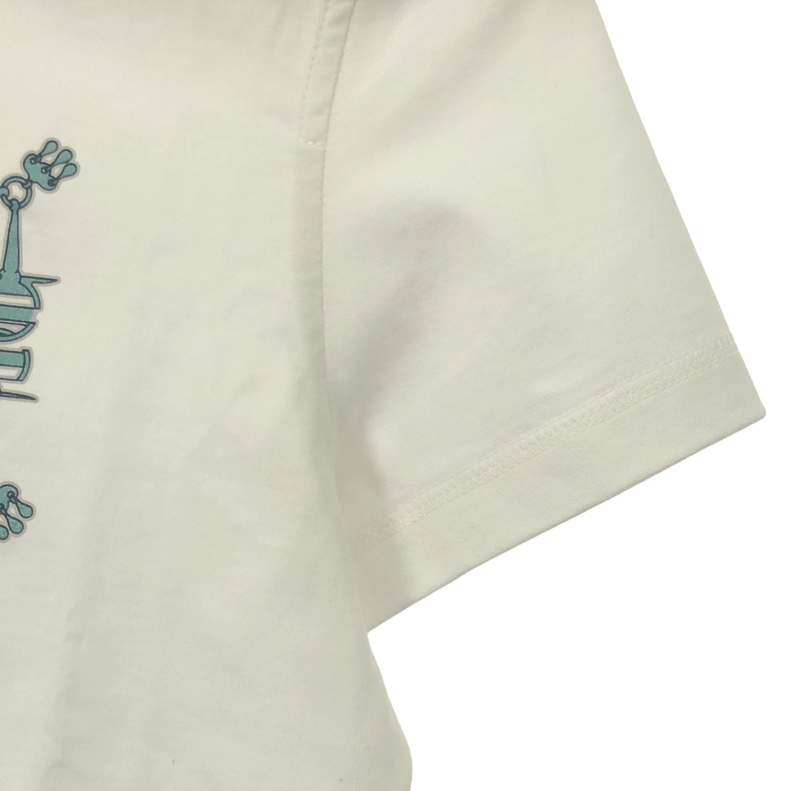 Hermes T-shirt Short Sleeve T-shirt White Cotton