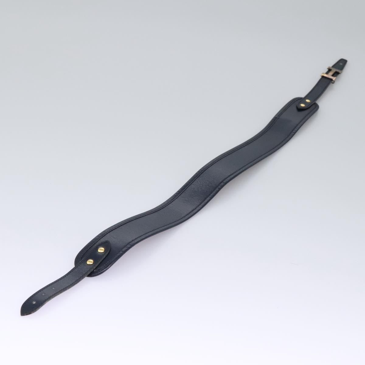 Hermes Constance Belt Leather Navy Auth