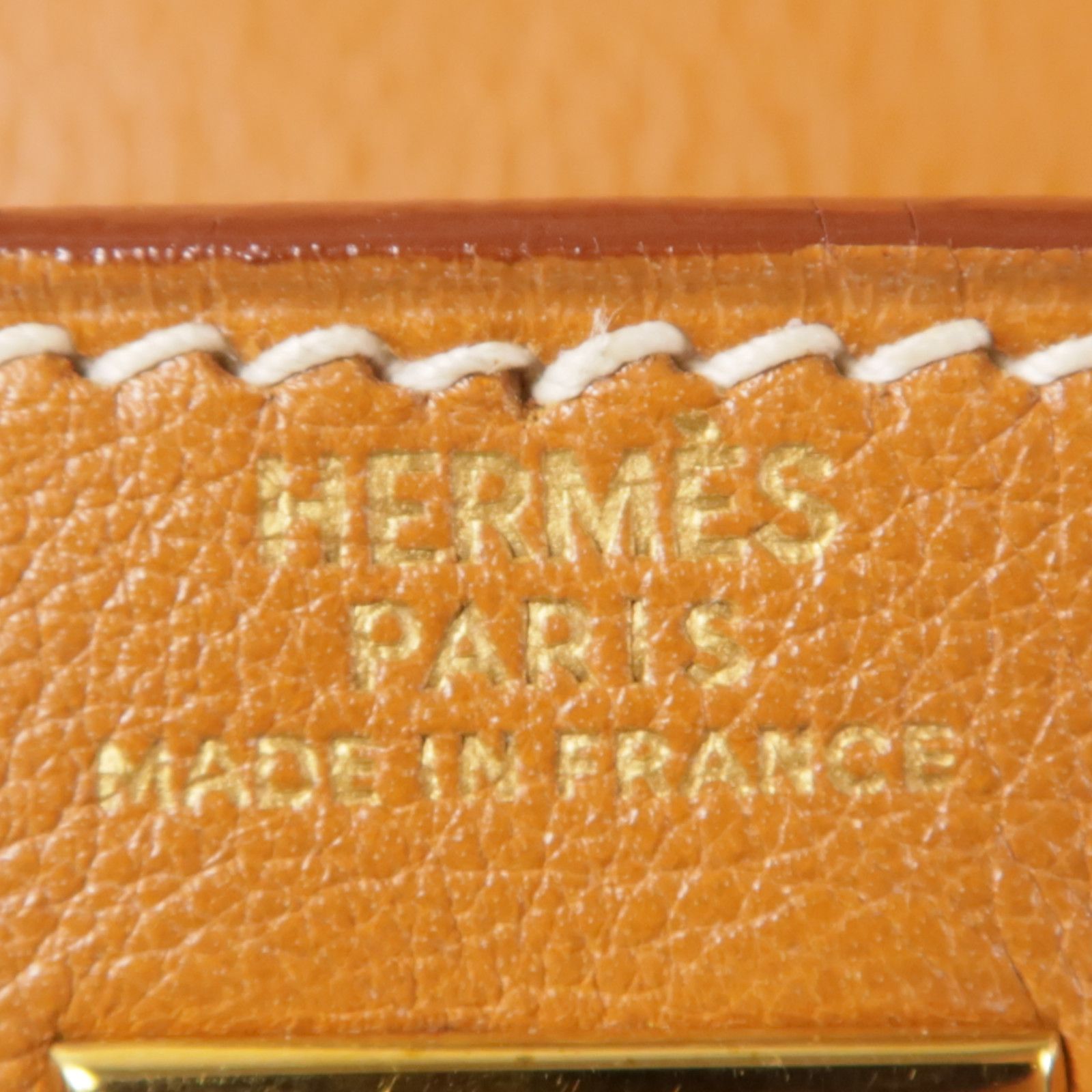 Hermes Gulliver Leather Kelly Mini Gold Hand-turned Shoulder Bag 2way Shoulder Bag Gold Brown Gold Gulliver Leather Calf