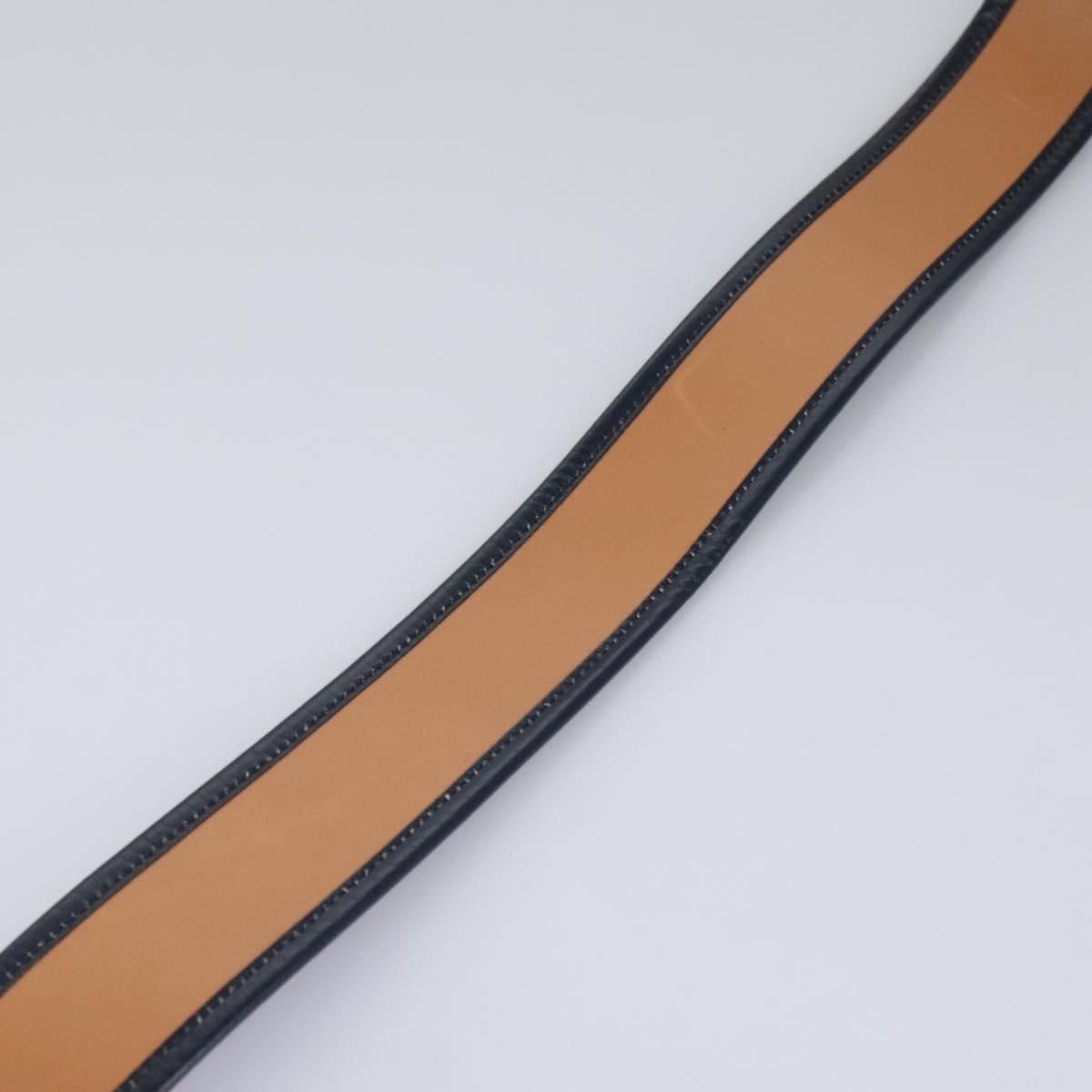 Hermes Constance Belt Leather Navy Auth