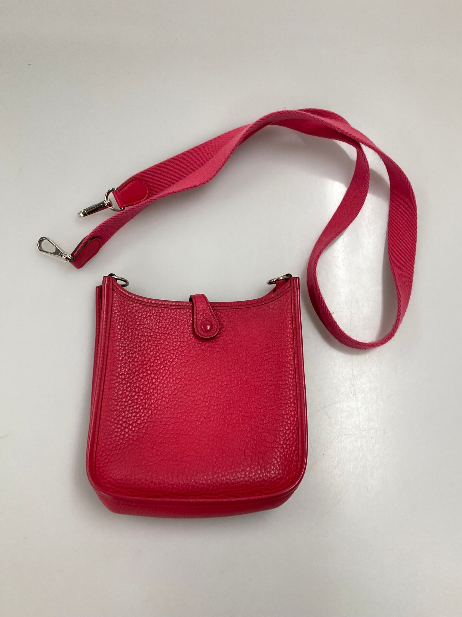 Hermes Pink Evelyne TPM,Togo A Stamp