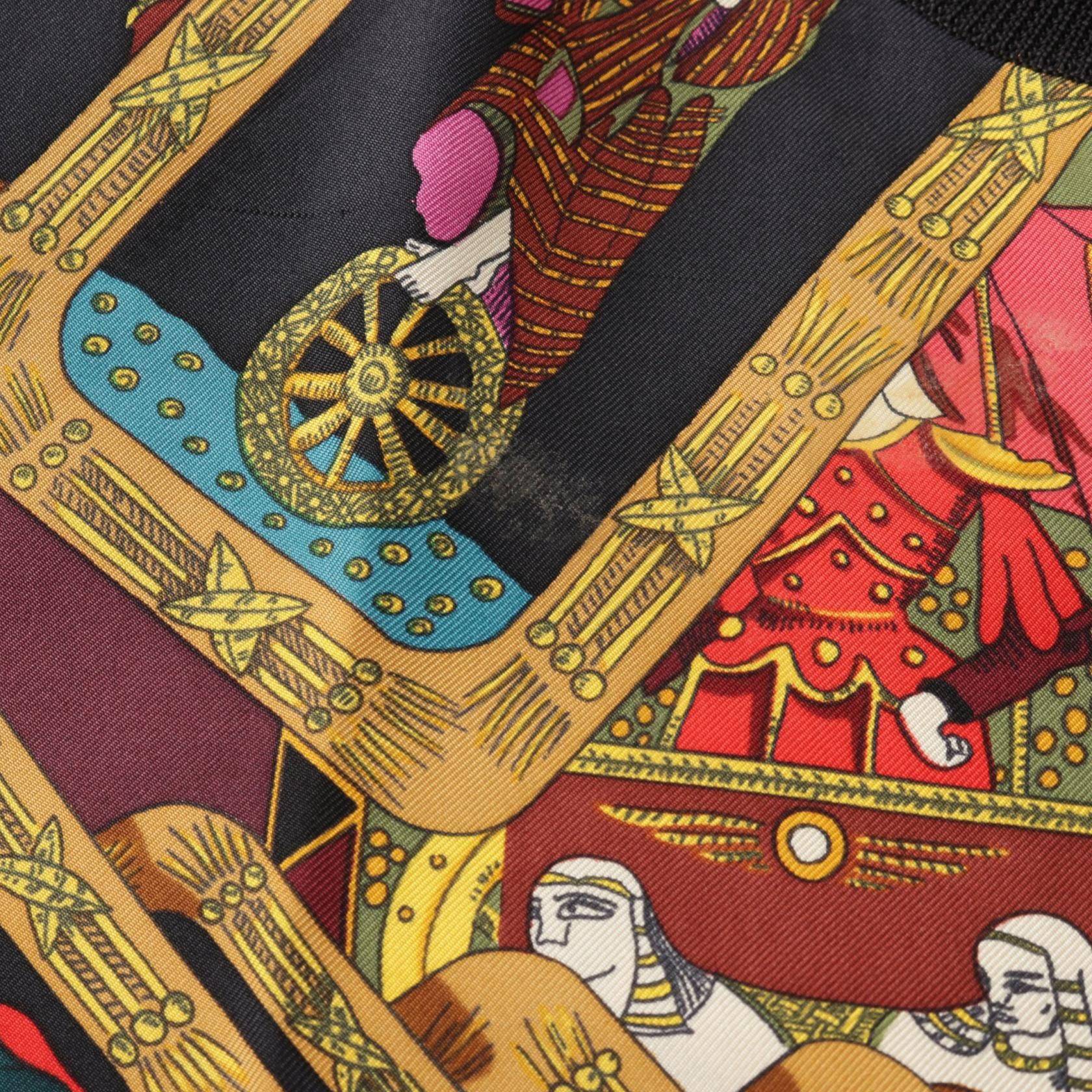 Hermes Tarot Print Blouse Silk