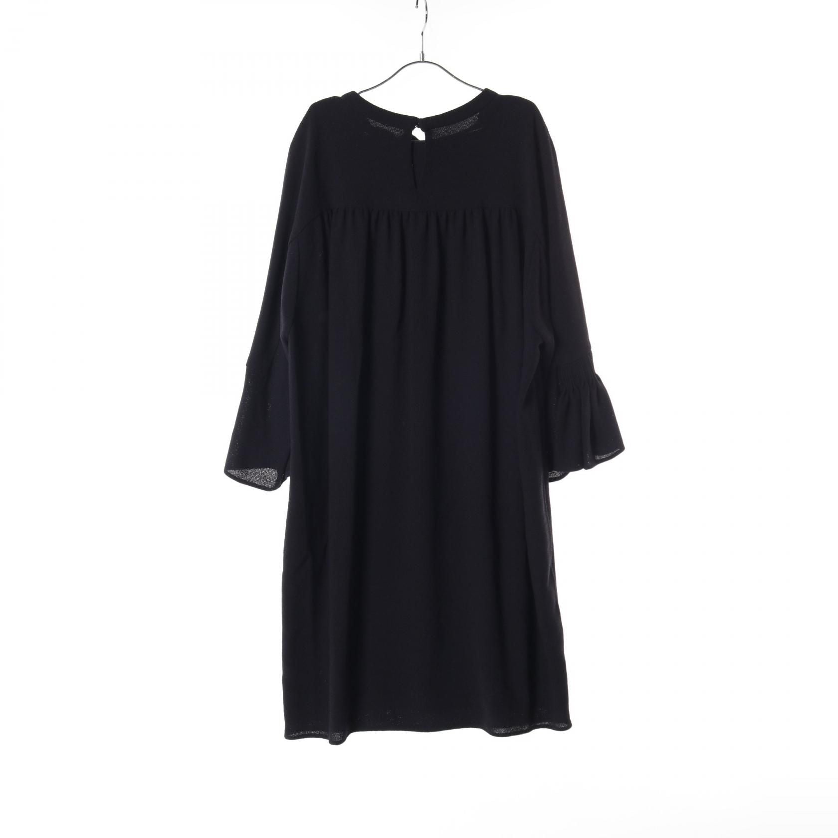 Hermes Dress Wool Black 38