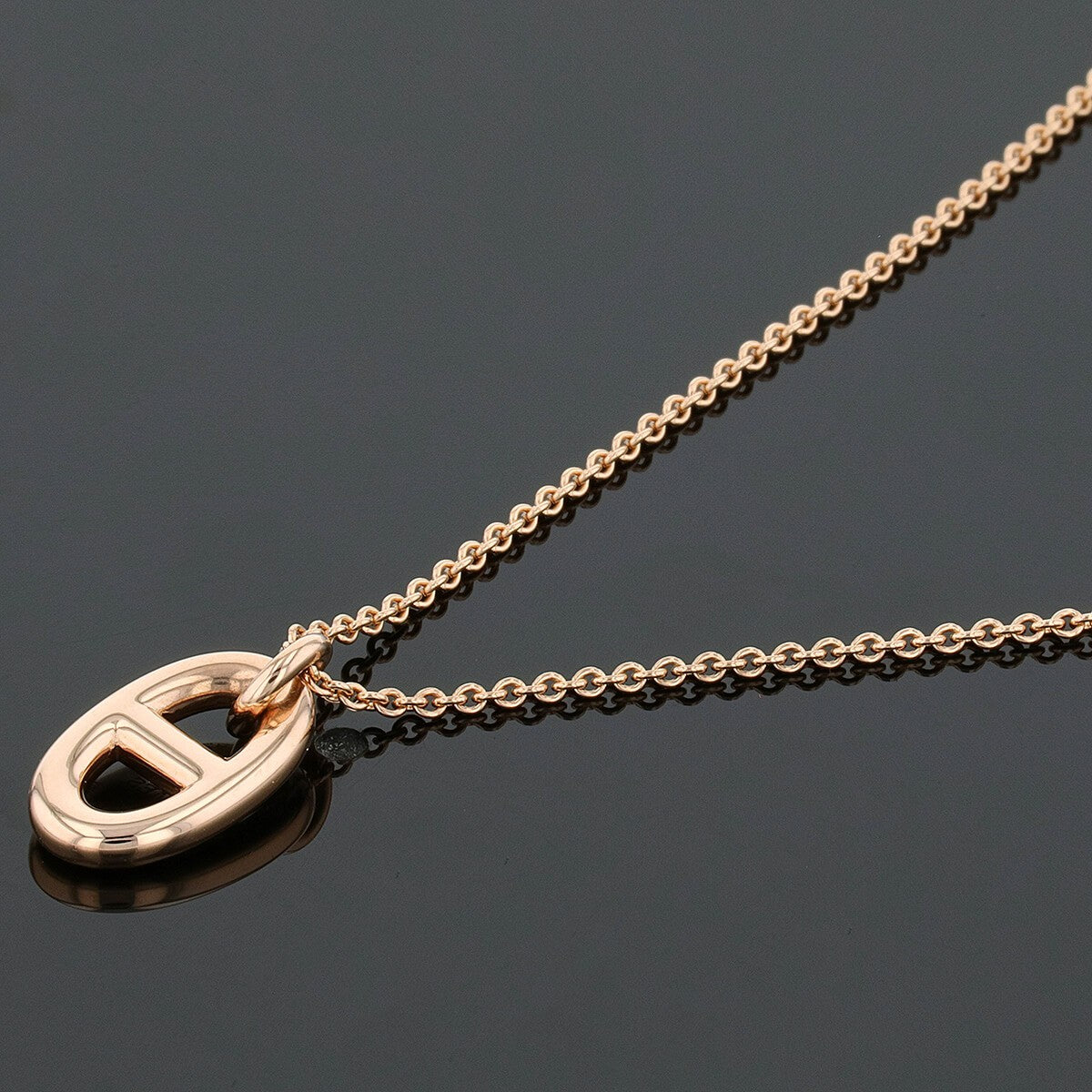 Hermes Farandole gold necklace