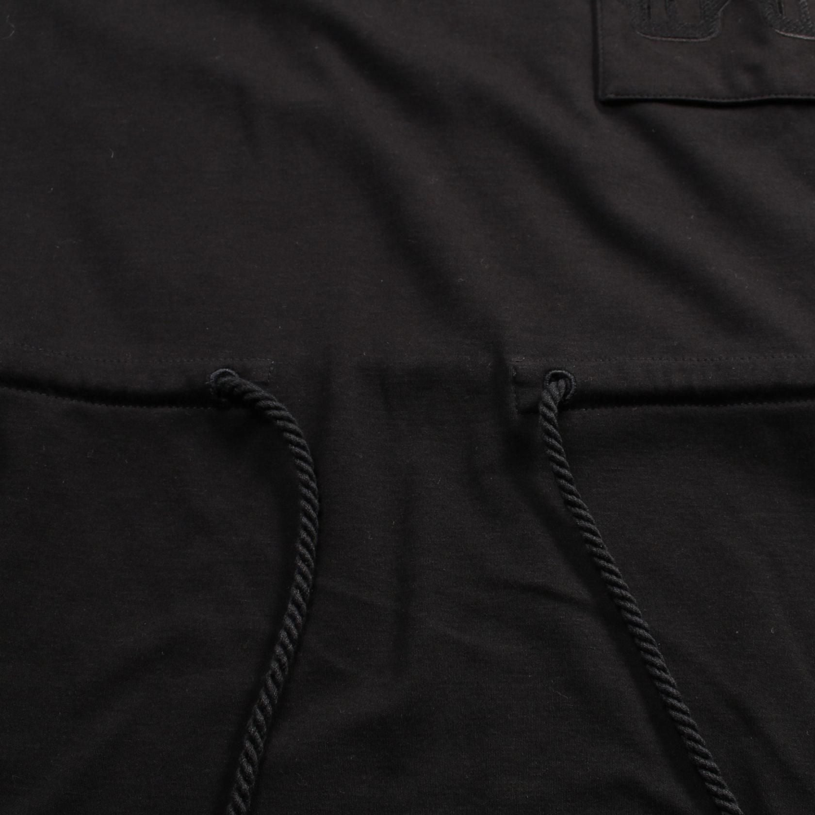 Hermes T-shirt With Embroidered Pocket Dress Black Cotton