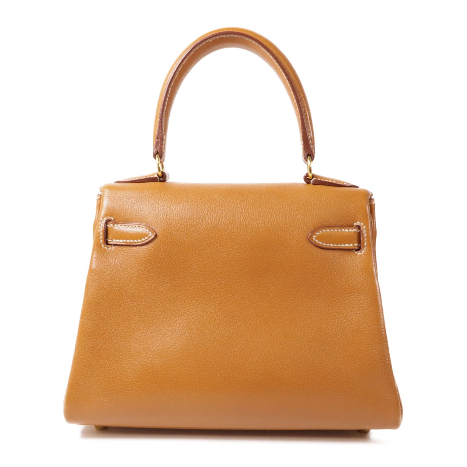 Hermes Gulliver Leather Kelly Mini Gold Hand-turned Shoulder Bag 2way Shoulder Bag Gold Brown Gold Gulliver Leather Calf