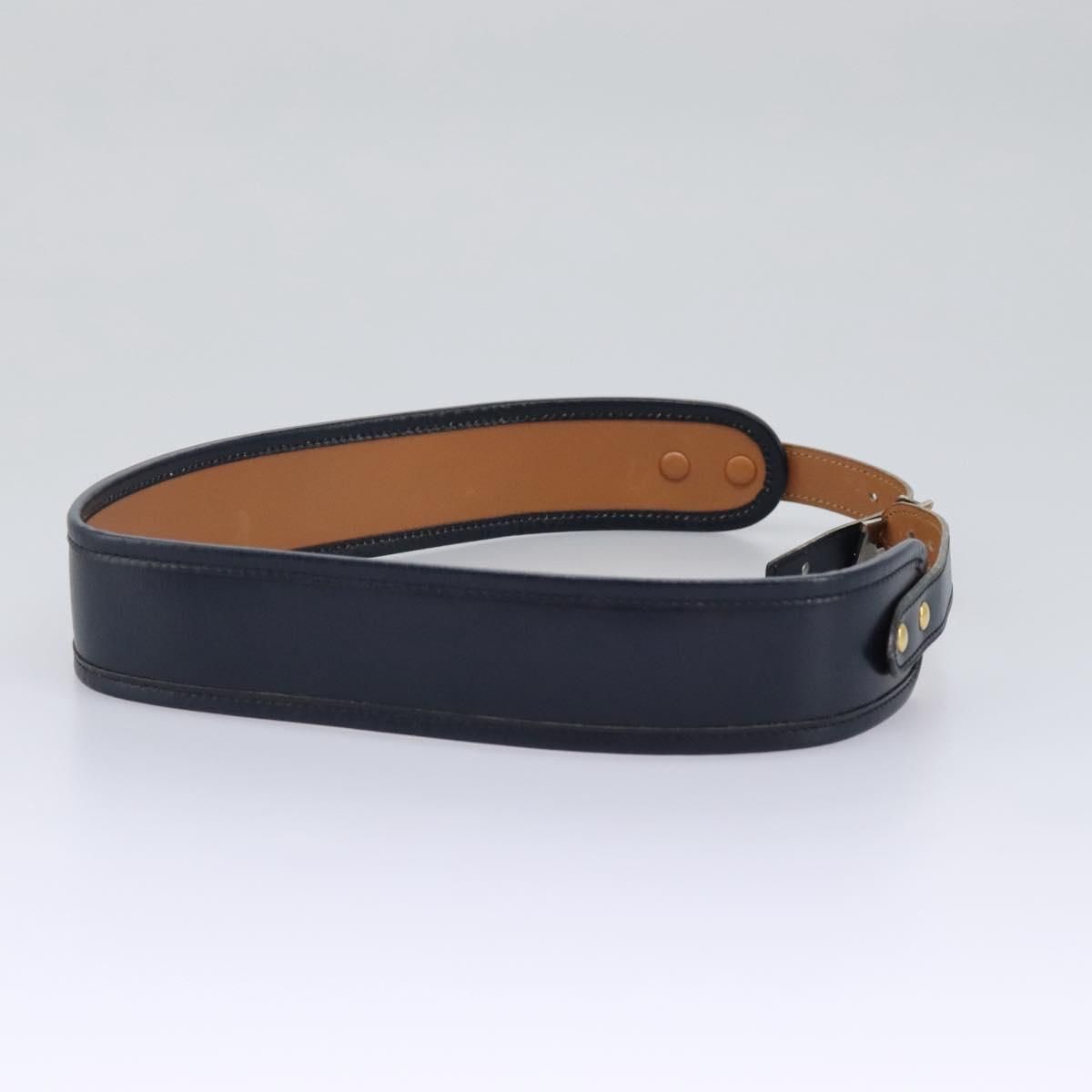 Hermes Constance Belt Leather Navy Auth