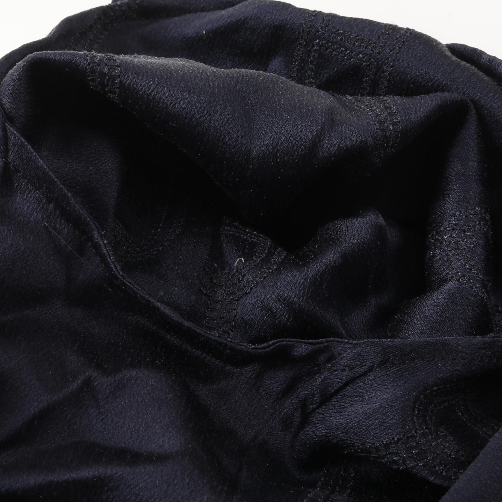 Hermes Chne Dunkel Other Tops Navy Silk 3e 0609dv
