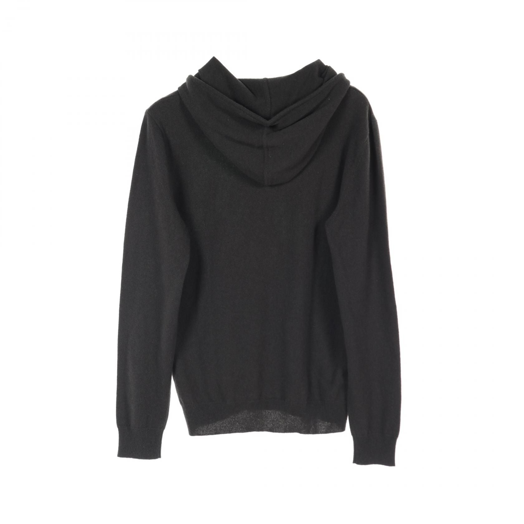 Hermes Chess And Shadow Hoodie Cashmere Green Mens L