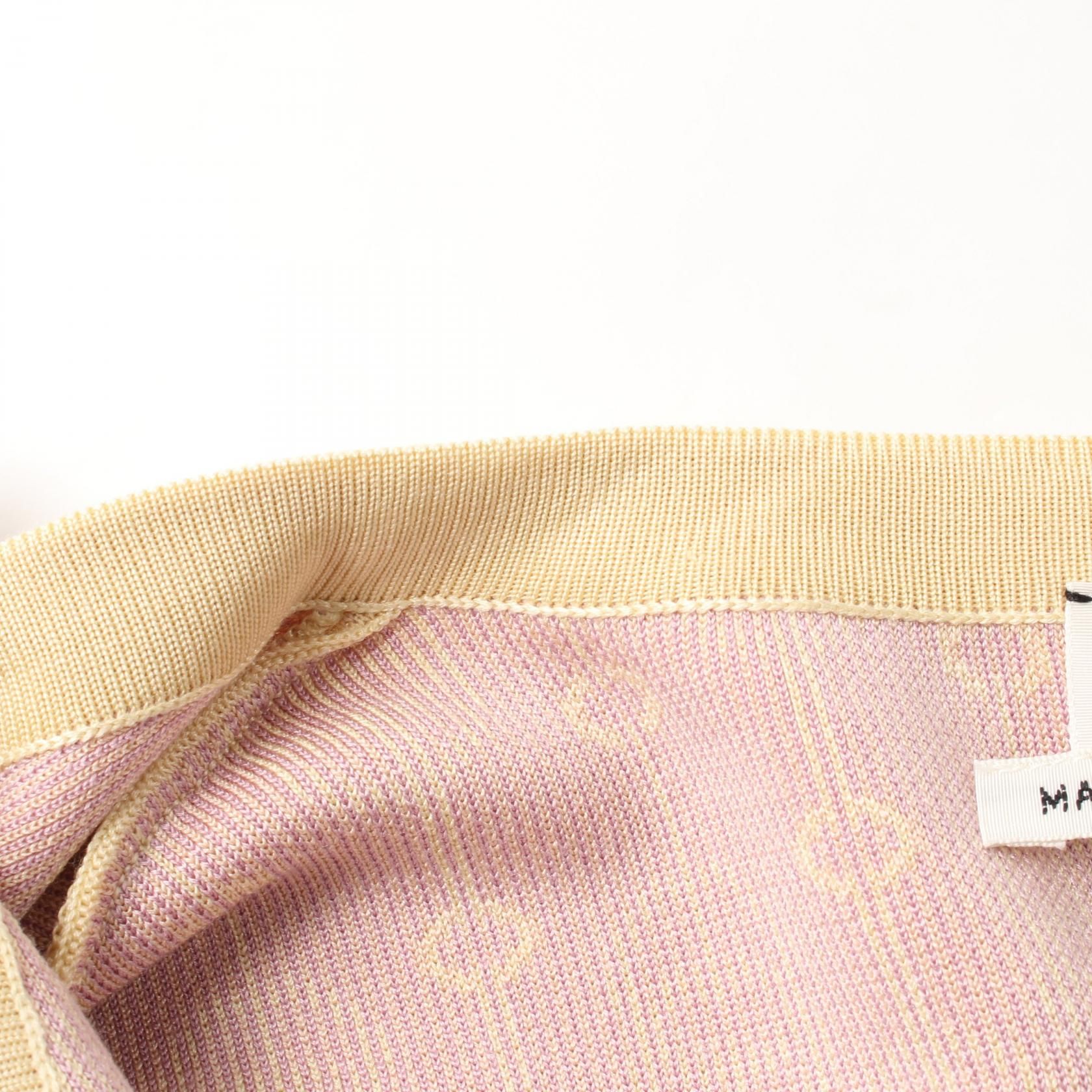 Hermes Culiquetis Cardigan 2e 2103d 4 Silk Nylon Yellow Purple