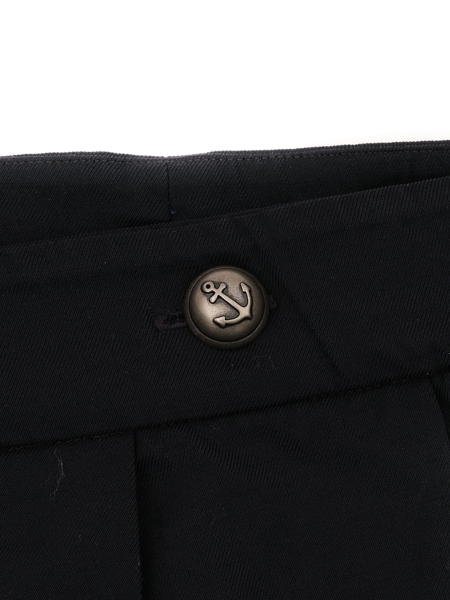 sportmax black pleated wool skirt excellent condition size n/a