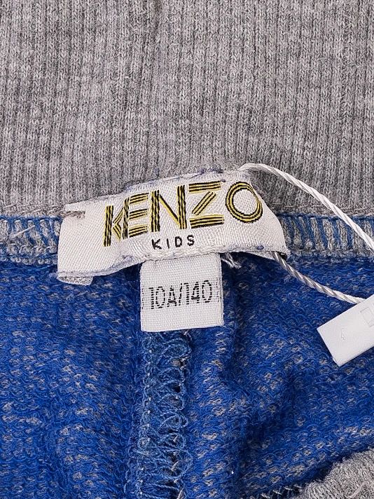 excellent kenzo gray cotton sweatpants for kids size 10