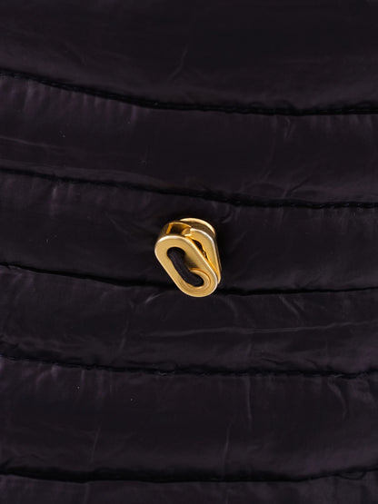 Excellent Escada Blue Nylon Winter Coat Size M