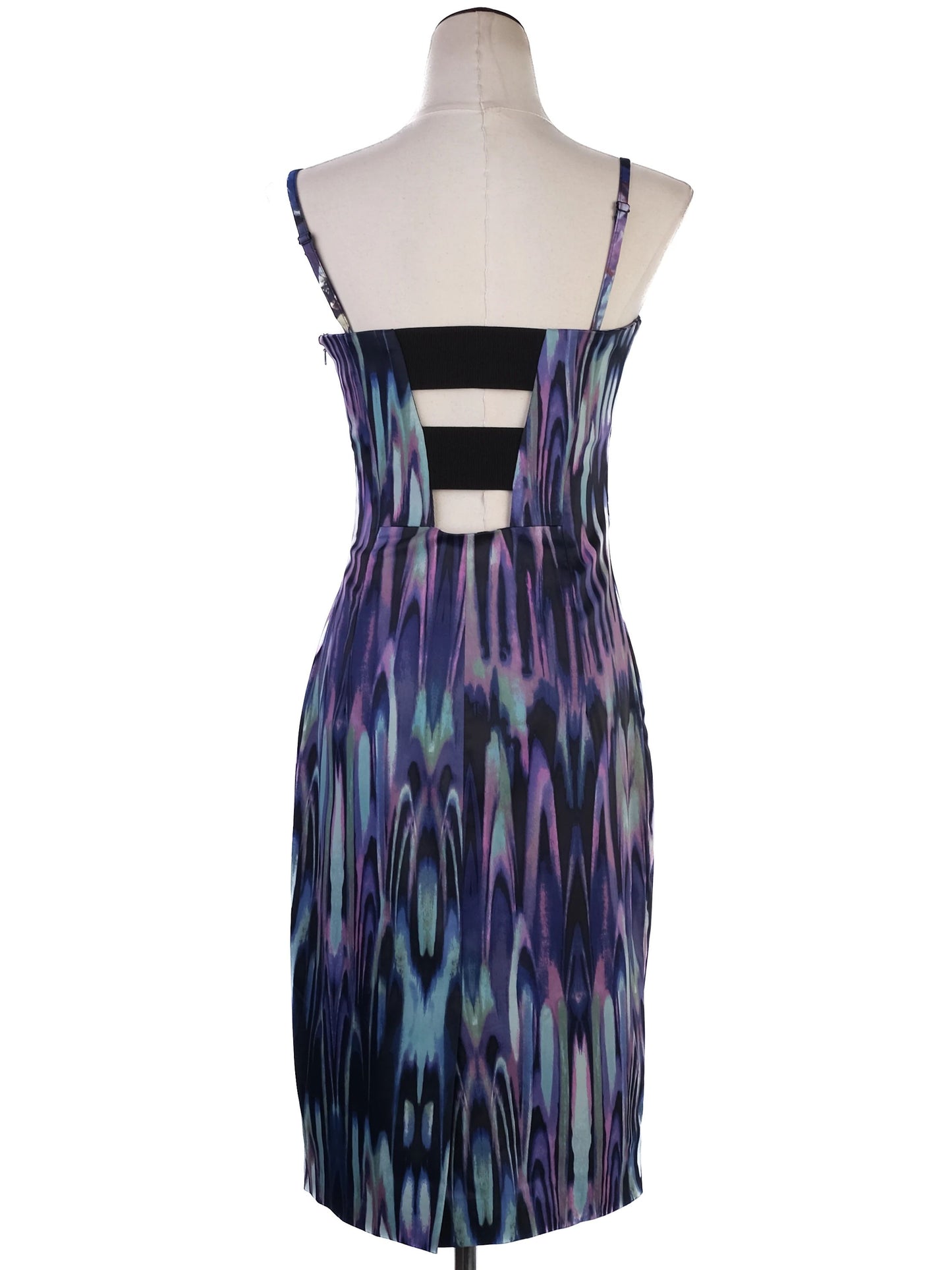 karen millen sleeveless dress excellent condition abstract print
