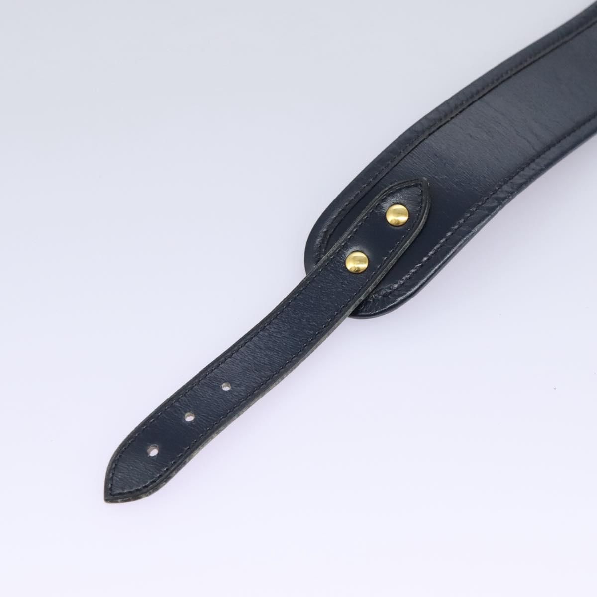 Hermes Constance Belt Leather Navy Auth