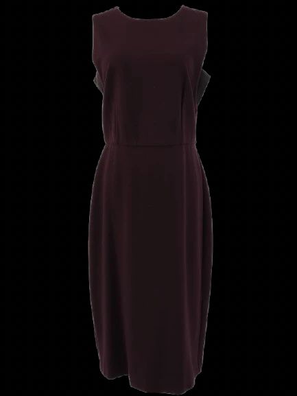 sportmax purple sleeveless dress size l excellent condition