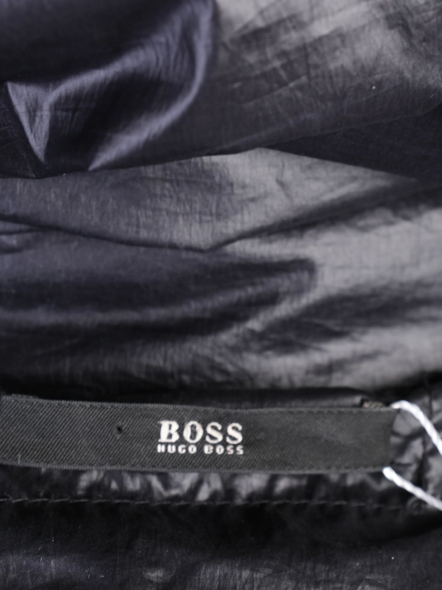 excellent hugo boss black puffer jacket xs polyester women