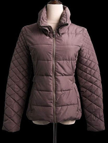 EXCELLENT Trussardi Orange Quilted Puffer Jacket Size S