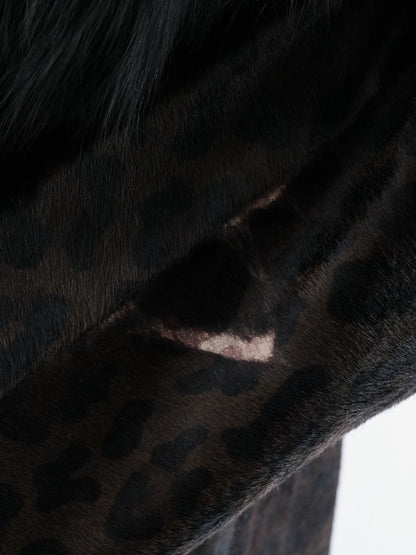 Excellent Prada Orange Fur-Like Coat Size L Women
