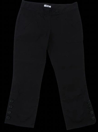 Excellent Moschino Cheap and Chic Black Cotton Pants Size M
