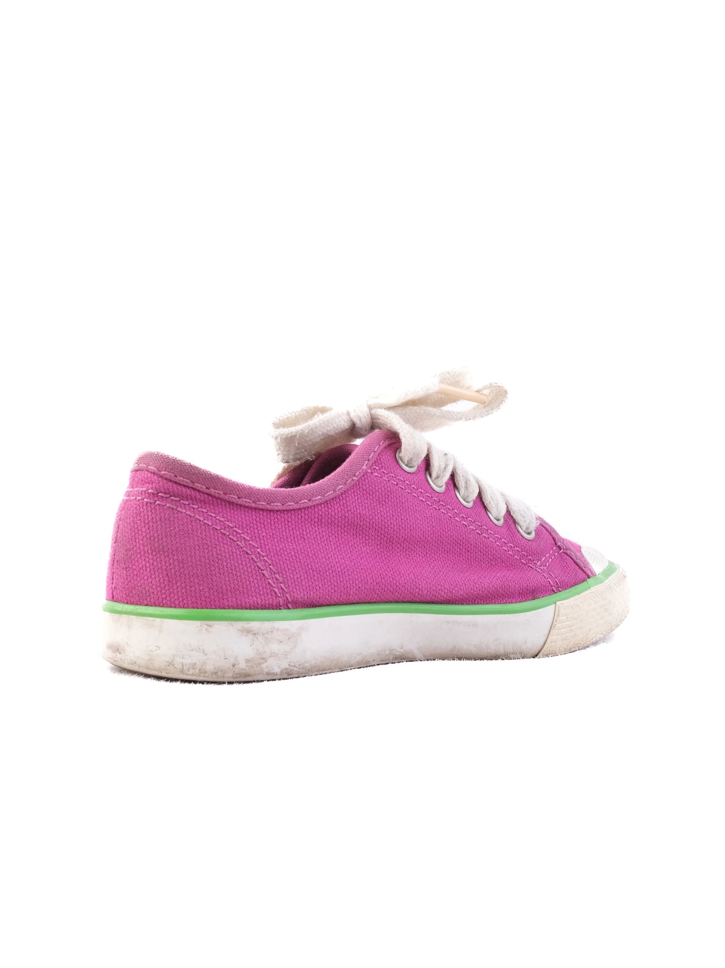 average condition polo ralph lauren purple sneakers for kids size 26