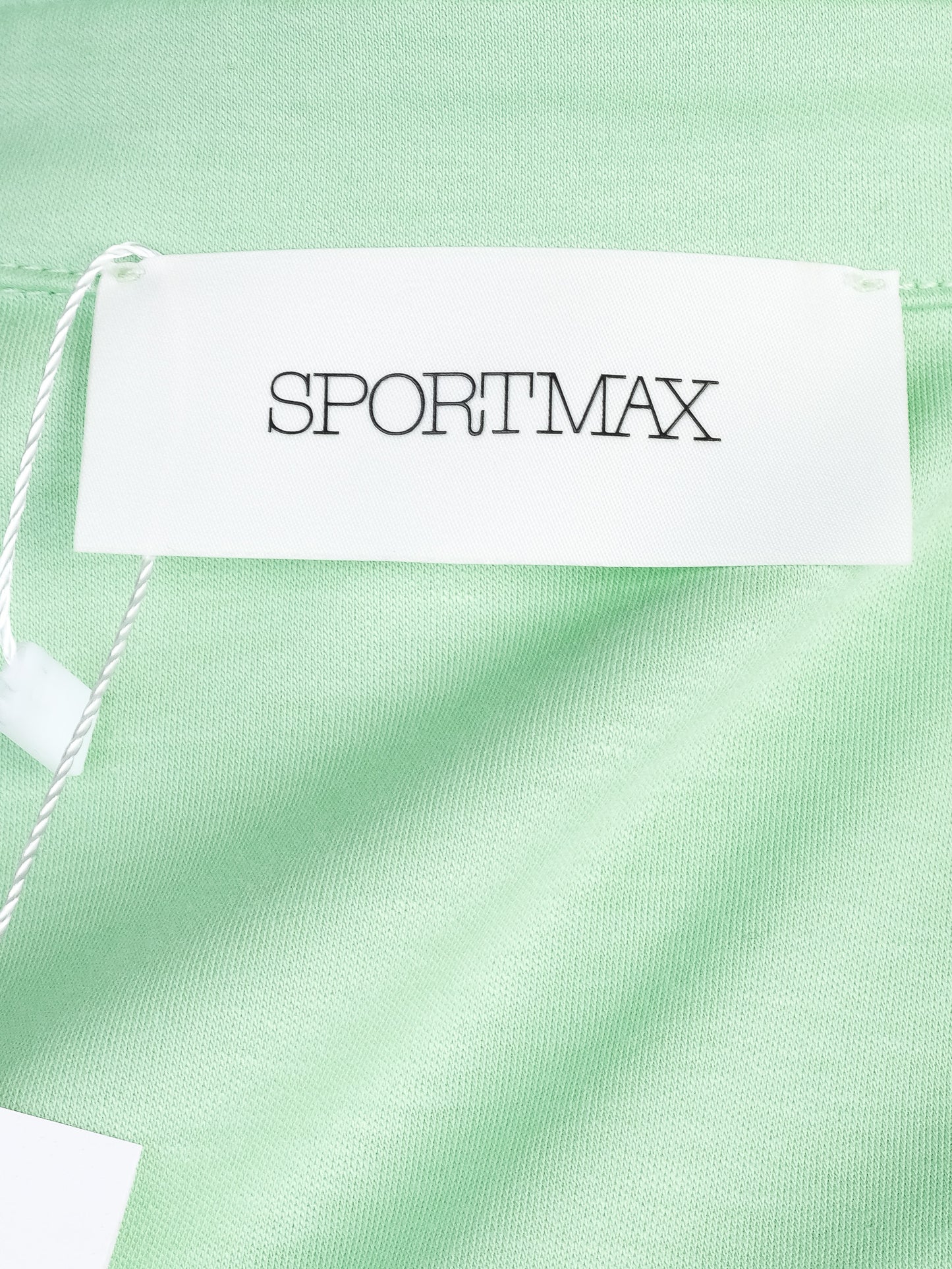 excellent sportmax green button-up shirt size m women's modal