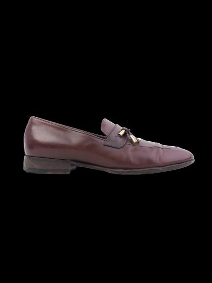 Excellent Tom Ford Orange Leather Loafers Size 39 Men