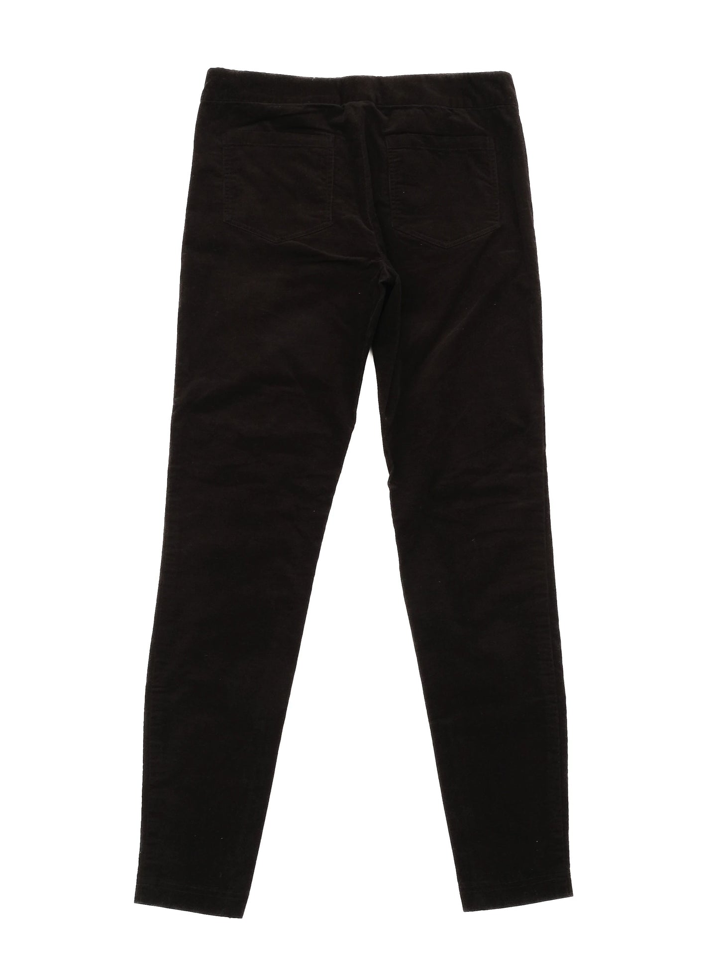 excellent l'agence black women's pants size xxs elastane