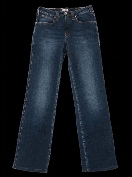 excellent armani jeans blue denim size s for women
