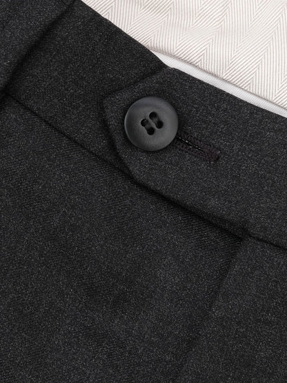 Excellent BRIONI Gray Wool Suit Jacket Size XL for Men