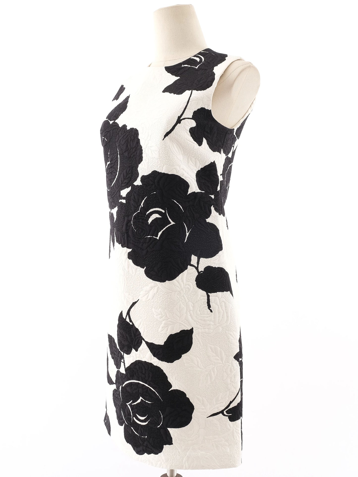new dolce gabbana sleeveless floral dress white size s