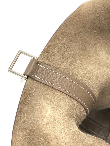 Hermes Etoupe Picotin MM,Taurillon Clemence PHW  U Stamp
