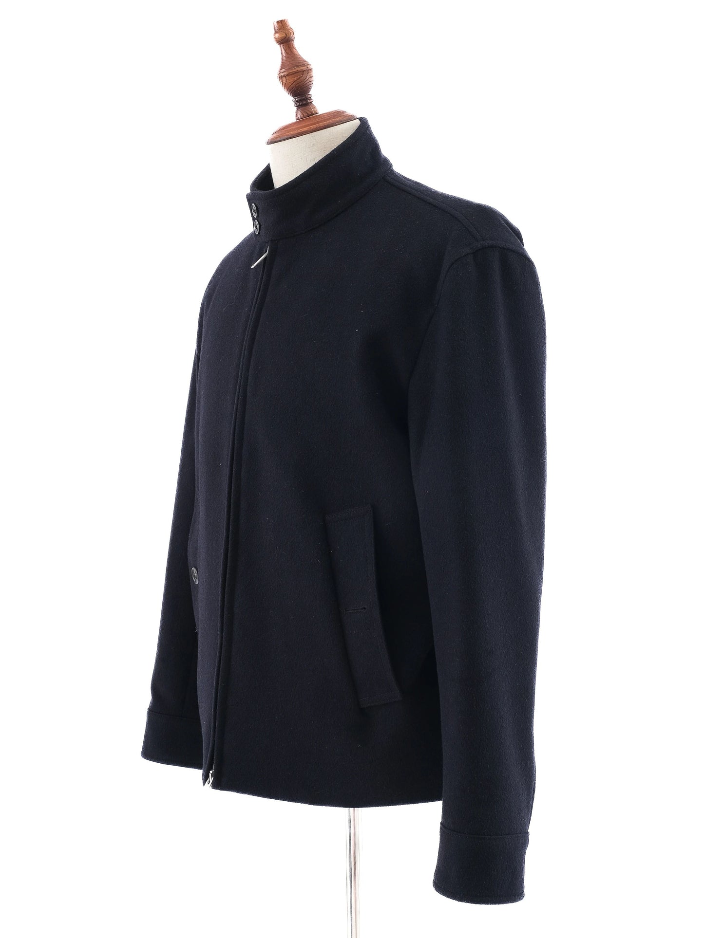 perfect lardini black viscose jacket size m for men