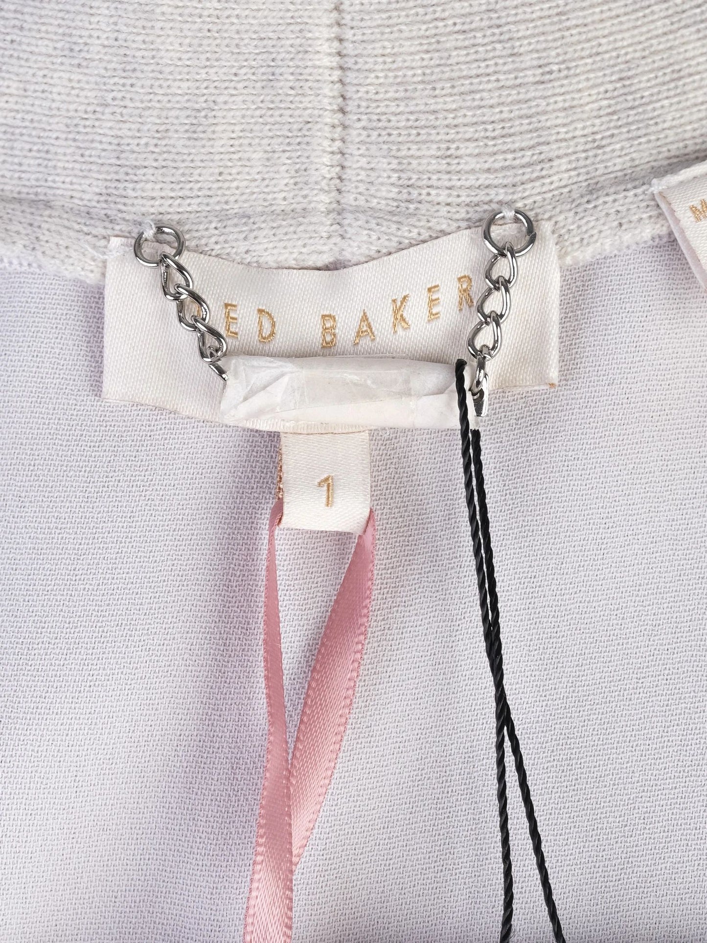 new ted baker gray wool sleeveless vest size xs