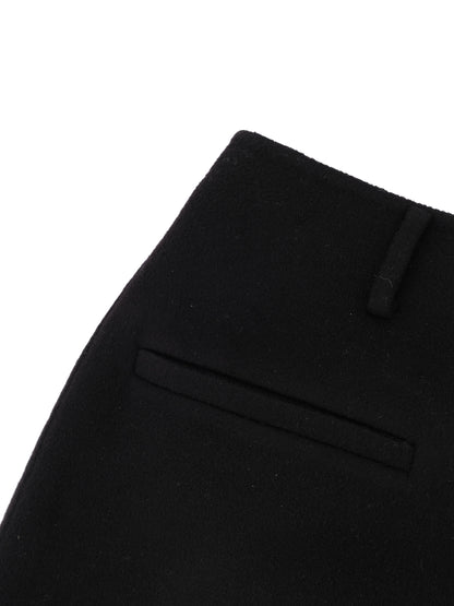 NEW COS Black Wool Skirt With Slit Size M