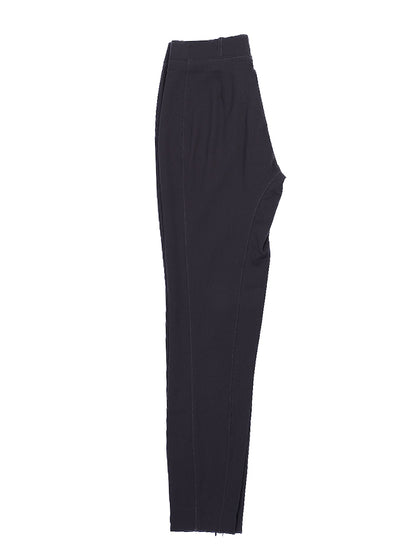 Excellent Balenciaga Gray Cotton Trousers Size S for Women