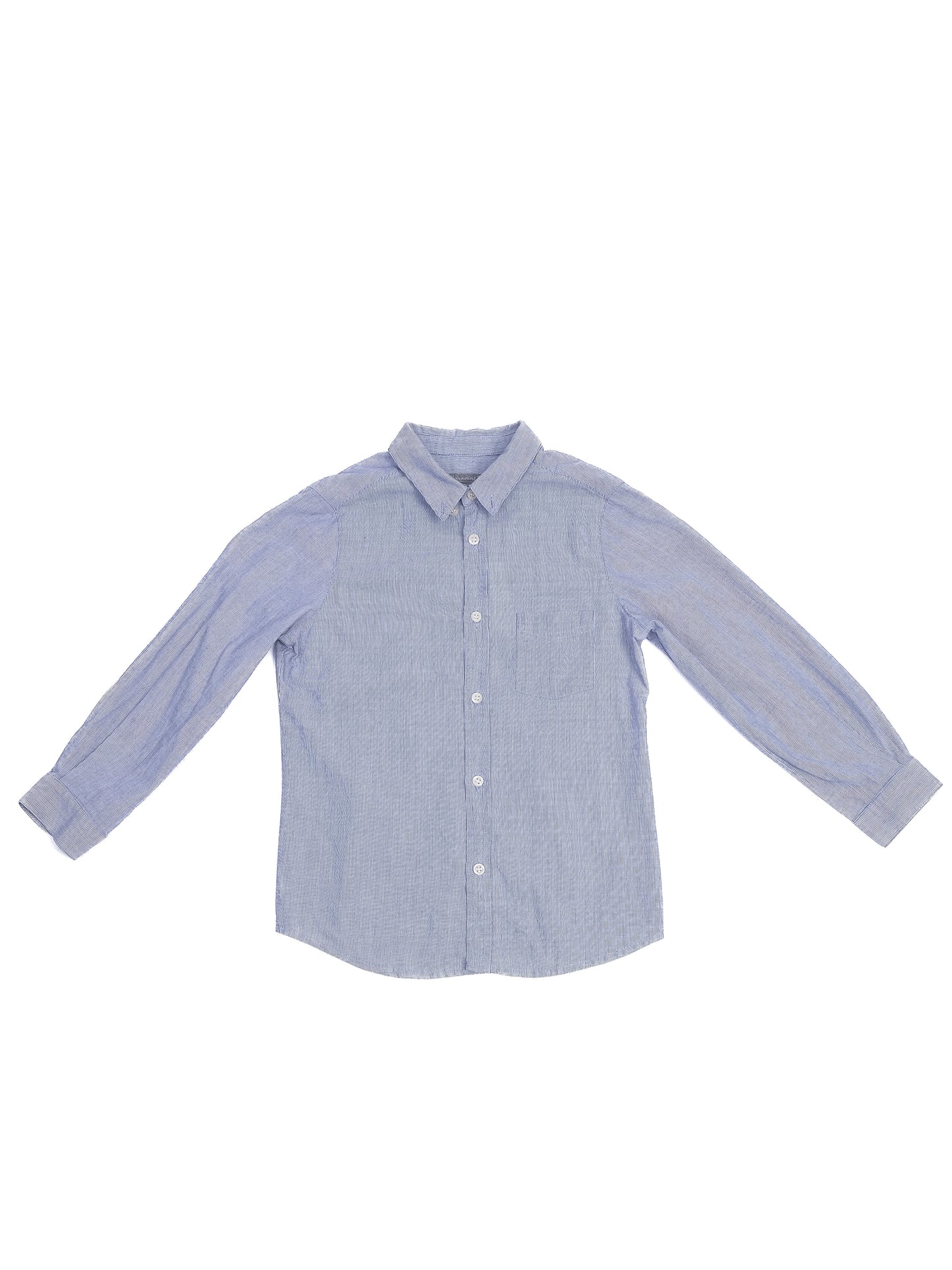 excellent bonpoint gray cotton shirt for kids size 4