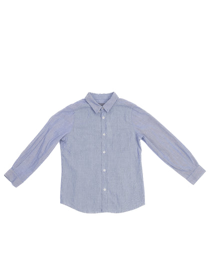 EXCELLENT Bonpoint Gray Cotton Shirt for Kids Size 4