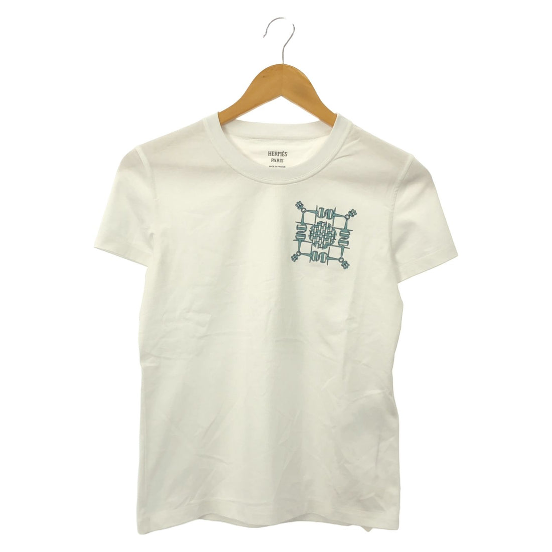 Hermes T-shirt Short Sleeve T-shirt White Cotton
