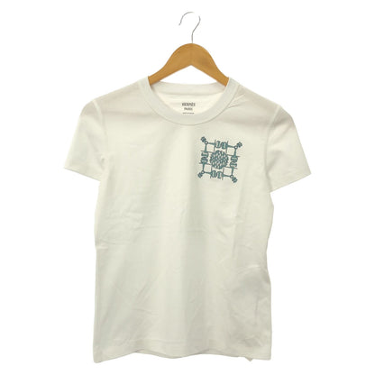 Hermes T-shirt Short Sleeve T-shirt White Cotton