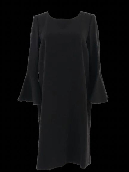Max Mara Black Triacetate Dress Size S - Excellent Condition