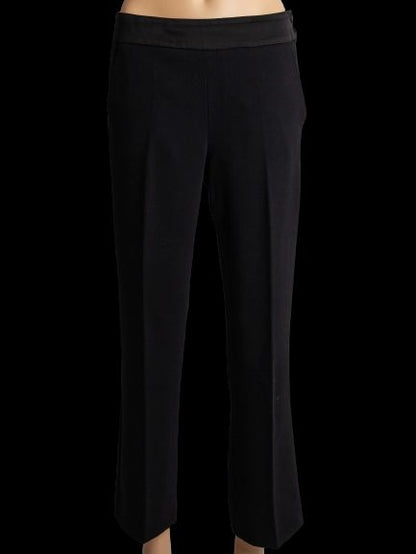 Good Marella Black Polyester Dress Pants for Women - Tailored Fit