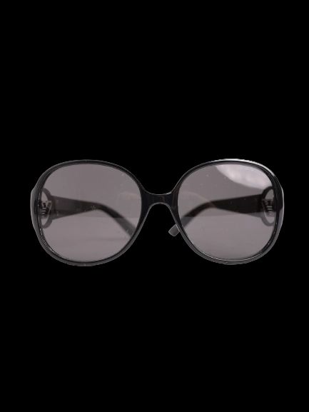 excellent emporio armani black sunglasses with case