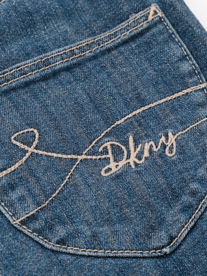Excellent DKNY Blue Cotton Denim Jeans Size S Women