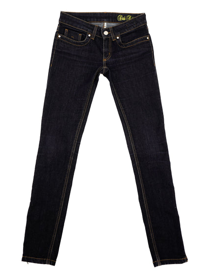 Perfect Bikkembergs Dark Blue Jeans Size S Women Polyester