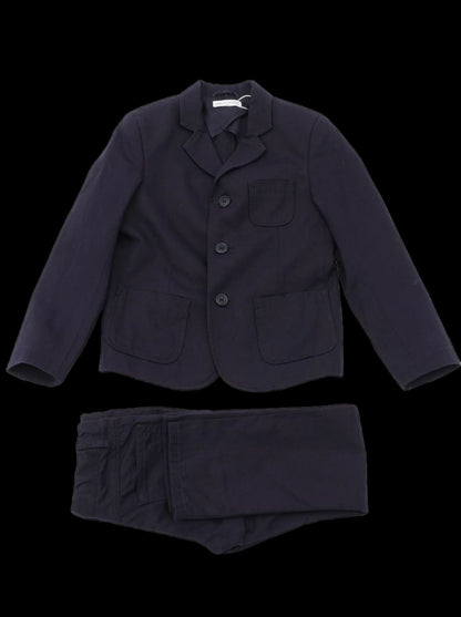 Excellent Navy Blue Suit for Kids - Jacket & Pants Set