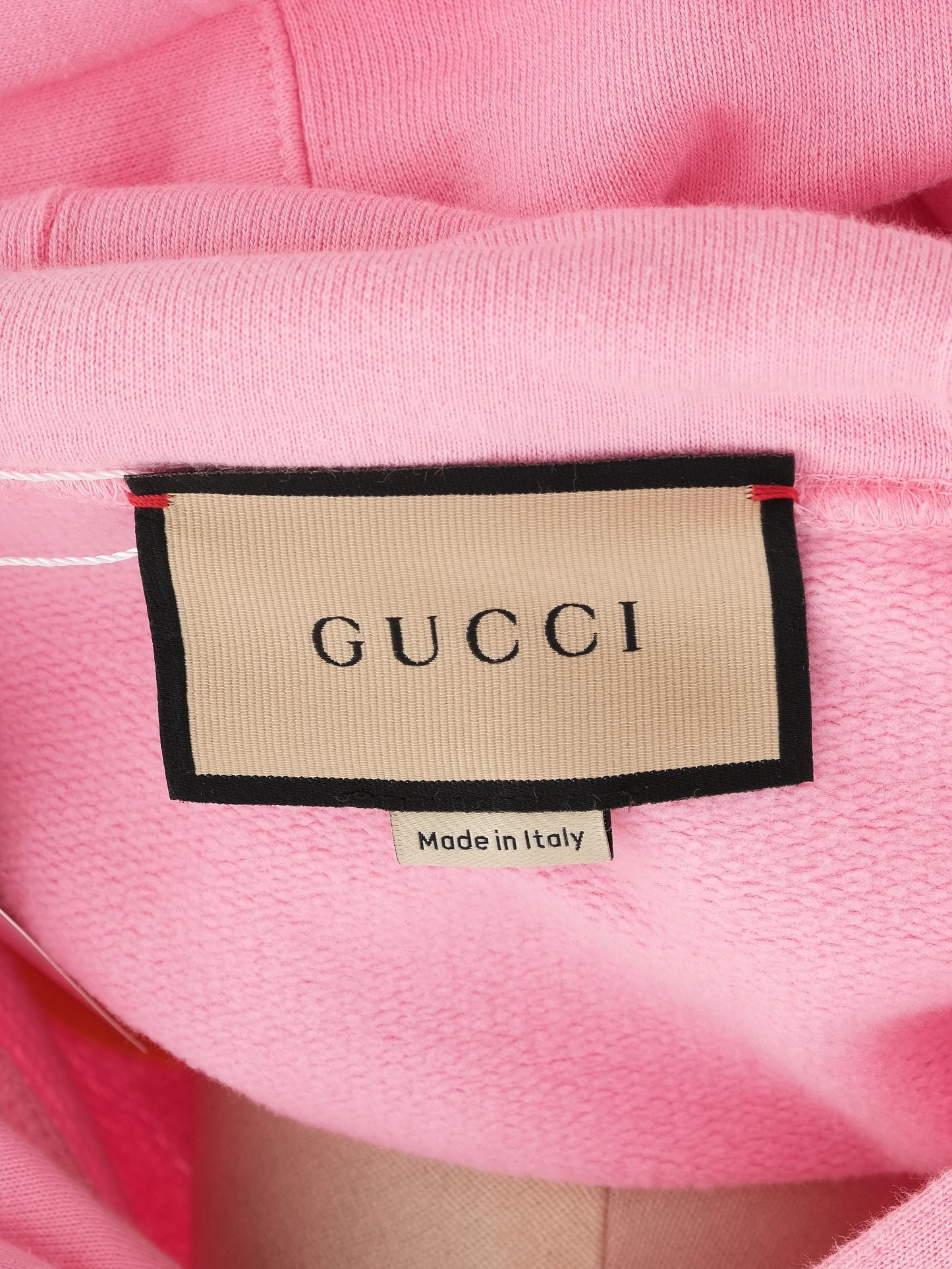 excellent gucci pink hoodie cotton women size n/a